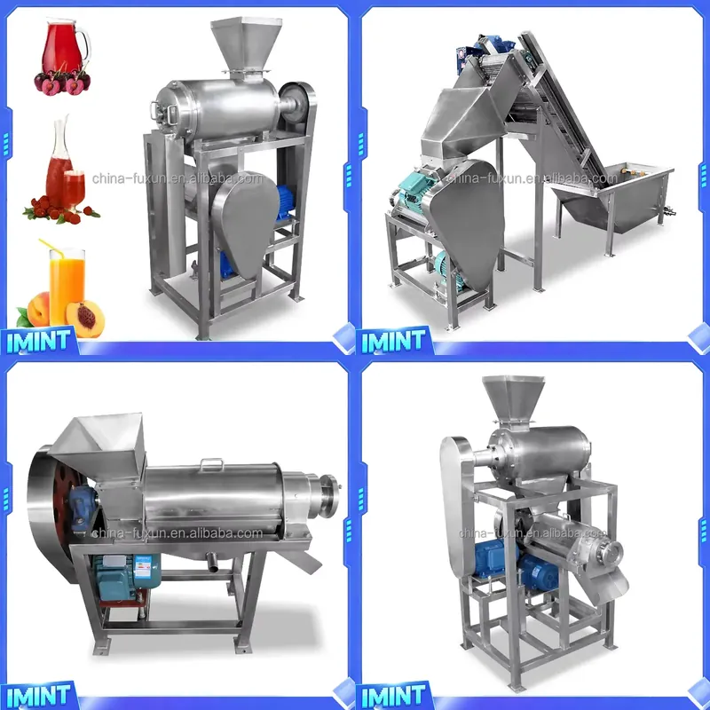 Juicer - 自動産業用柑橘類ジューサー ダブルスクリュープレス スクリュー式産業用ニンジンジューサーマシン