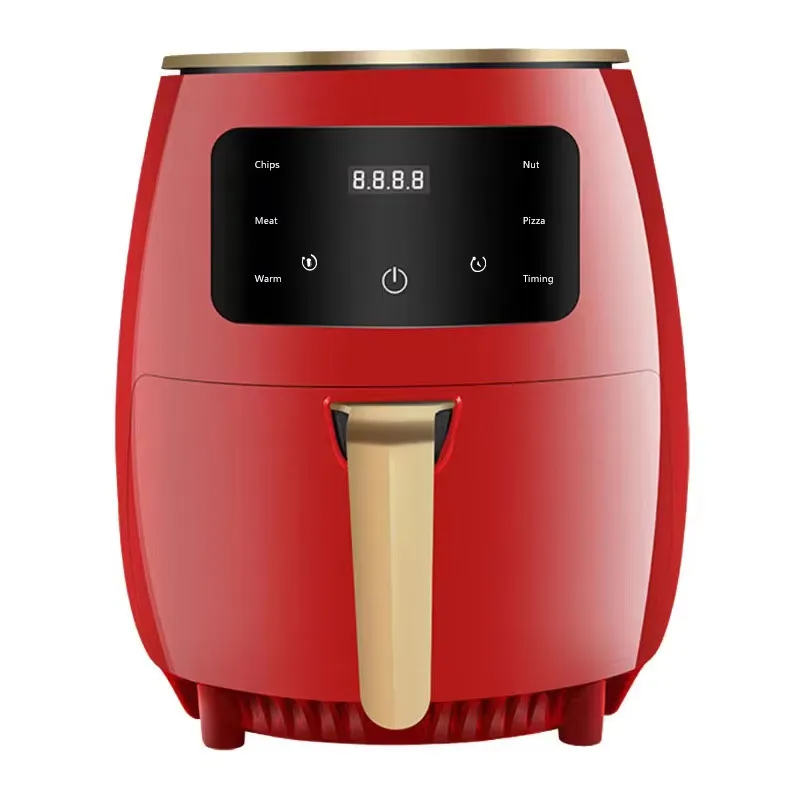 Air Fryer - CBT 220V 1400W 6L エアフライヤー ヨーロッパ英国エアフライヤー家庭用多機能スマート電気フライヤーデジタルディスプレイタッチ