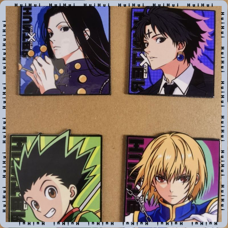 Kitchen Appliances Cabinet - HUNTER×HUNTER ヒソカ ゴン 冷蔵庫用マグネット 強力磁気漫画装飾ステッカー ホームキャビネットドア装飾用