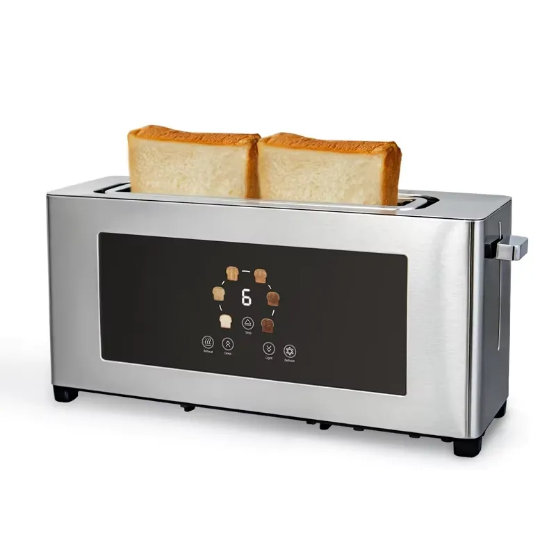 1/2/3/4枚焼きスマートタッチトースター、カラースクリー - Toaster のレビューと価格