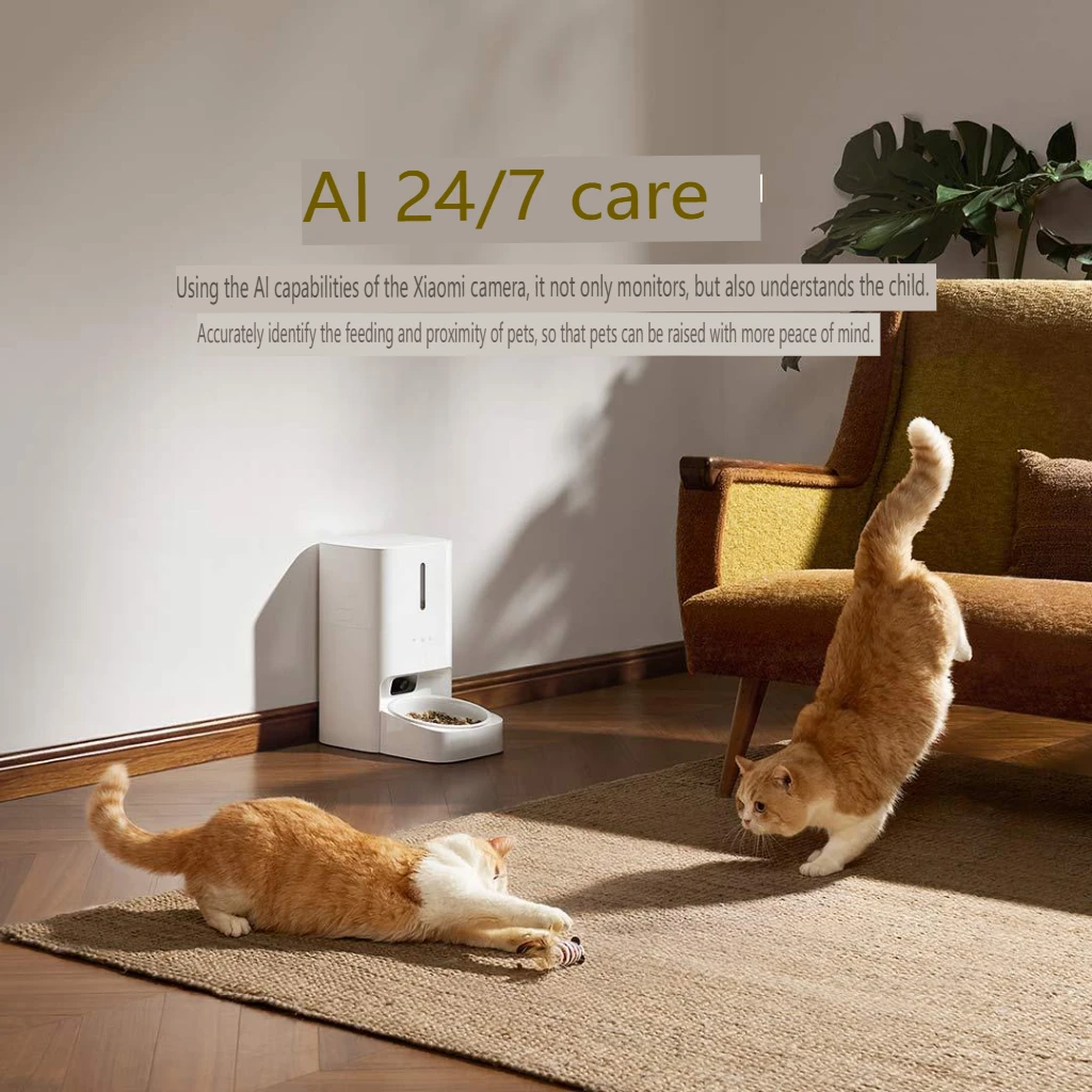 Xiaomi スマート 猫 自動給餌器 カメラ付き, ペット - Kitchen Appliances Video のレビューと価格
