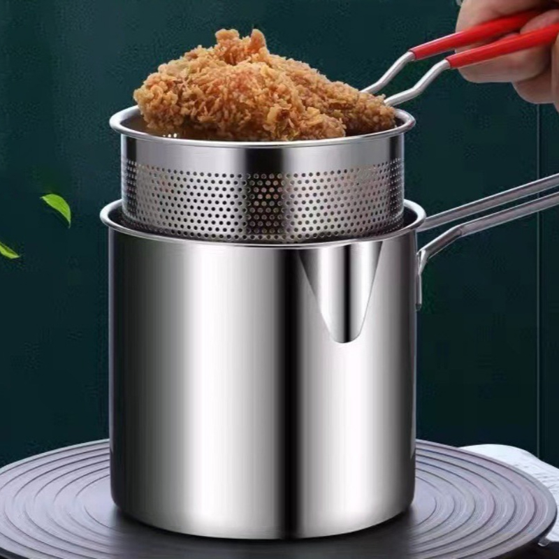 304 ステンレス鋼ディープフライヤーフライバスケット付き多 - Rice Cooker のレビューと価格