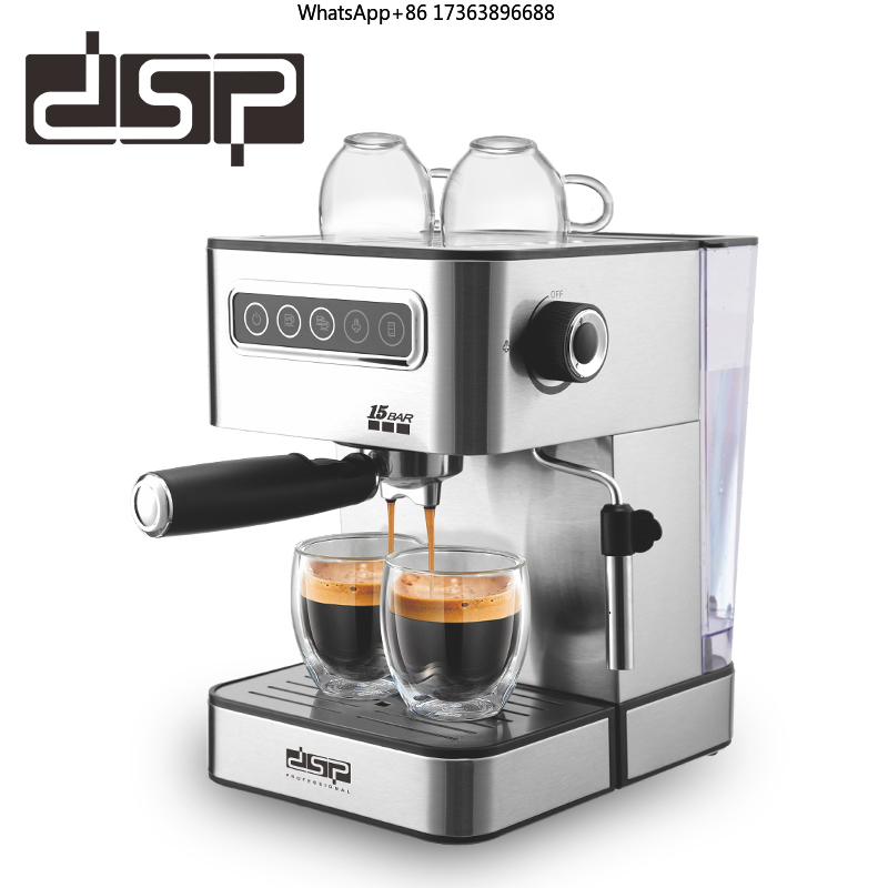 DSP 15バール エスプレッソコーヒーメーカー 自動 ホッ - Coffee Maker のレビューと価格