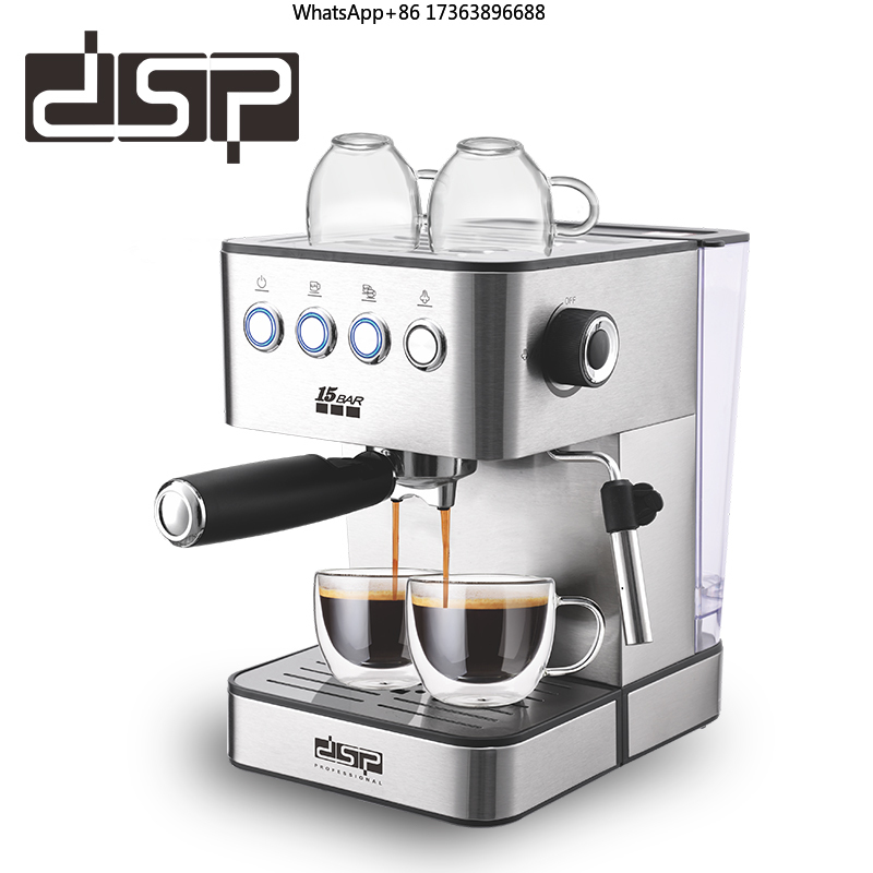 DSP 15バール エスプレッソコーヒーメーカー 自動 ホッ - Coffee Maker のレビューと価格