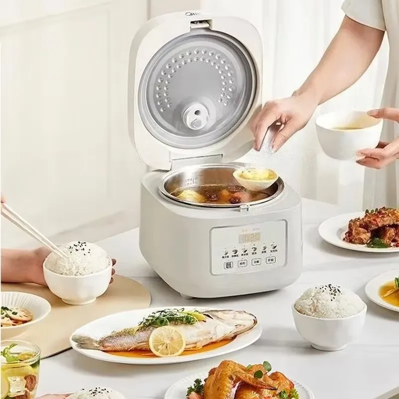美的ヘルシーライスクッカー 3L ノンコーティングステンレス - Rice Cooker のレビューと価格
