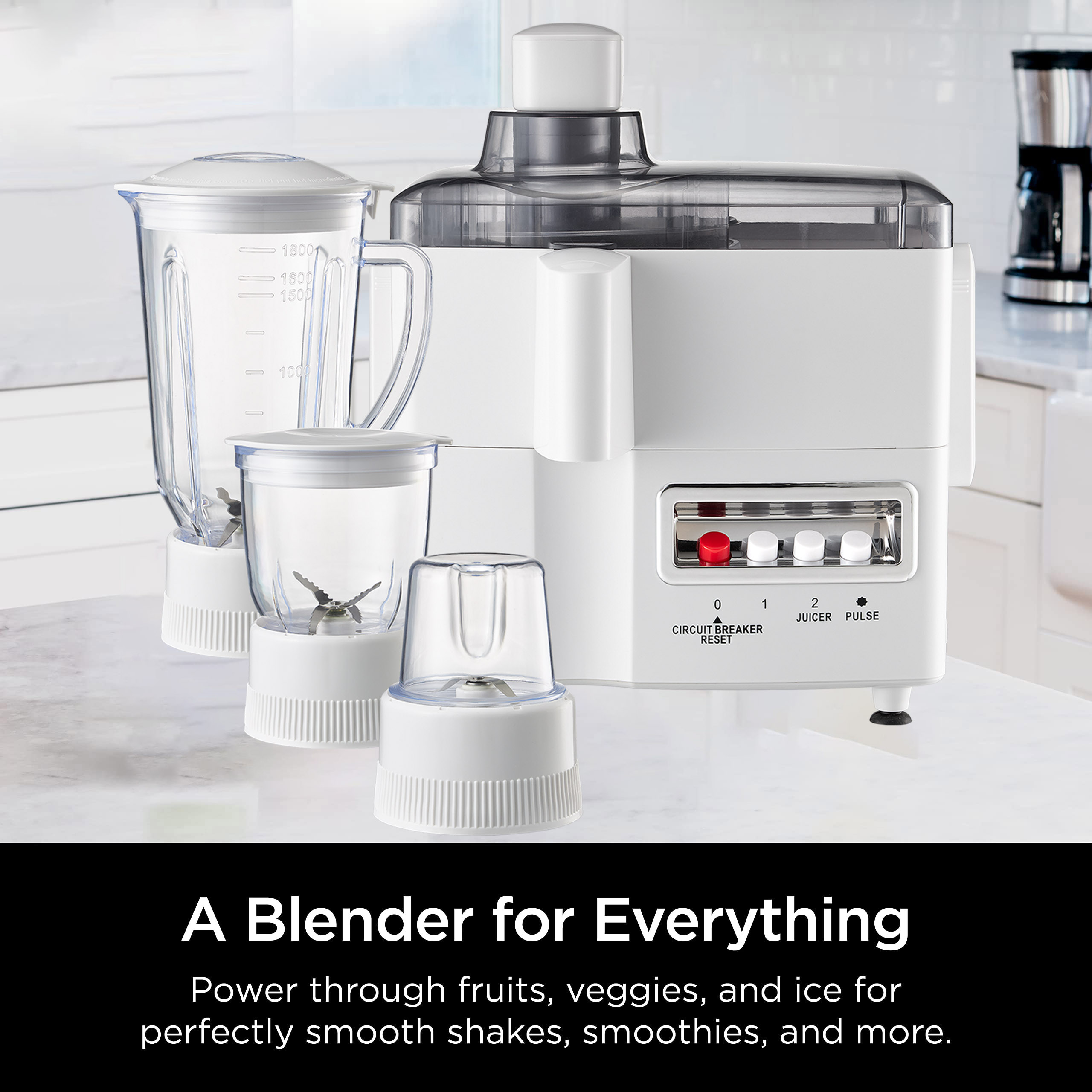 4 in 1多機能家庭用キッチン家電フードプロセッサー、ジュ - Juicer のレビューと価格