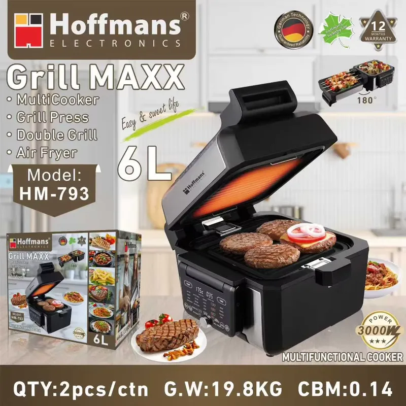 ホフマンズ 6L 3000W デジタルエアフライヤー 多機能 - Air Fryer のレビューと価格