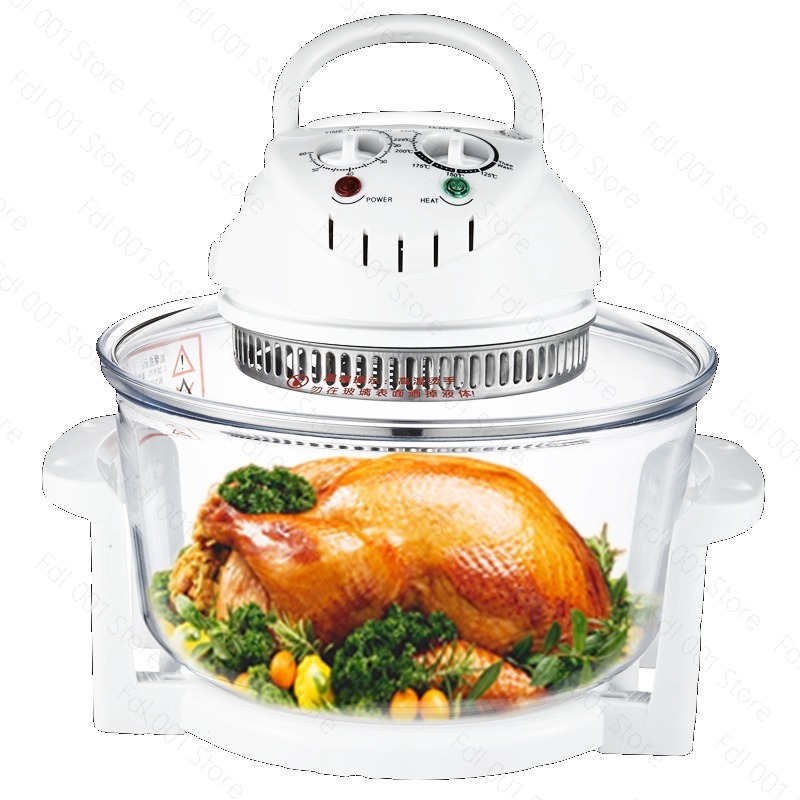 ガラス製エアフライヤー光波炉大容量家庭用ビジュアルフライドポ - Air Fryer のレビューと価格