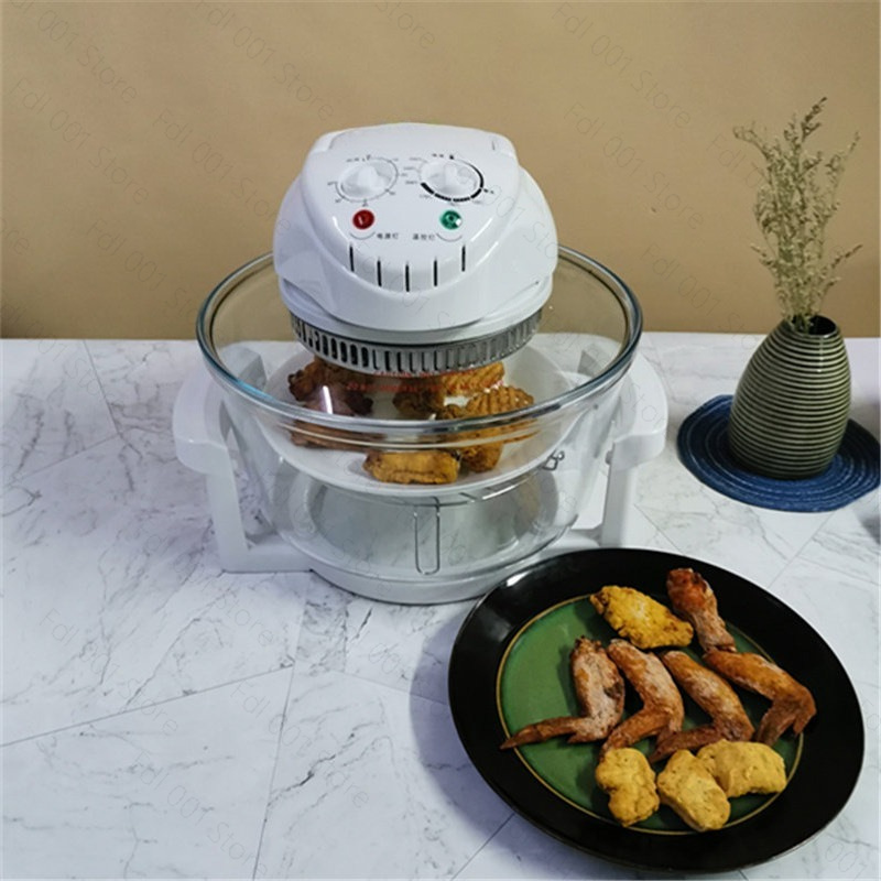 ガラス製エアフライヤー光波炉大容量家庭用ビジュアルフライドポ - Air Fryer のレビューと価格