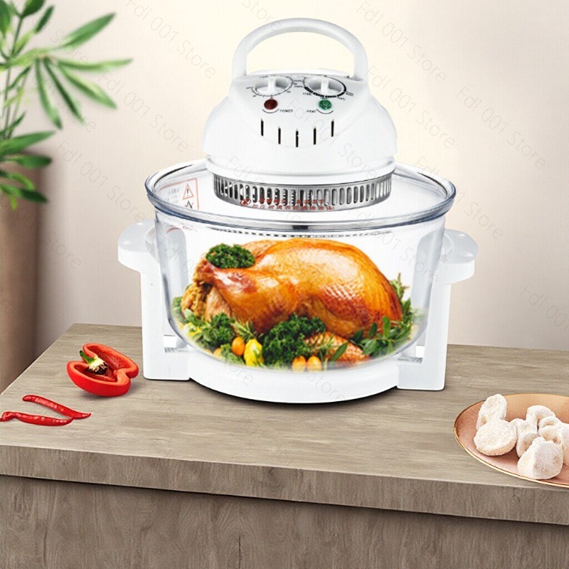 ガラス製エアフライヤー光波炉大容量家庭用ビジュアルフライドポ - Air Fryer のレビューと価格