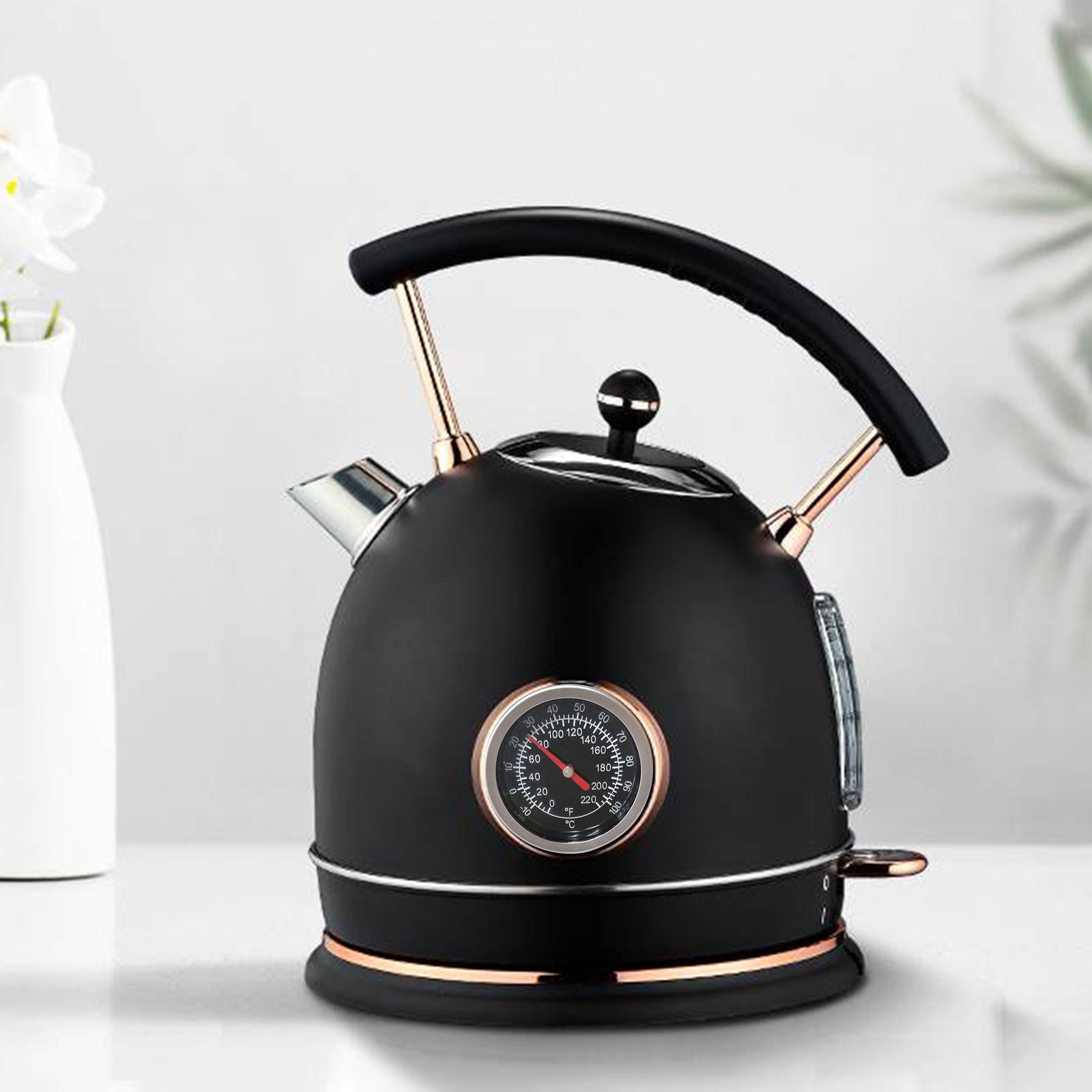 温水ダイヤル温度計、ティーポット、ダブルスケール、1/4イン - Kitchen Appliances Video のレビューと価格