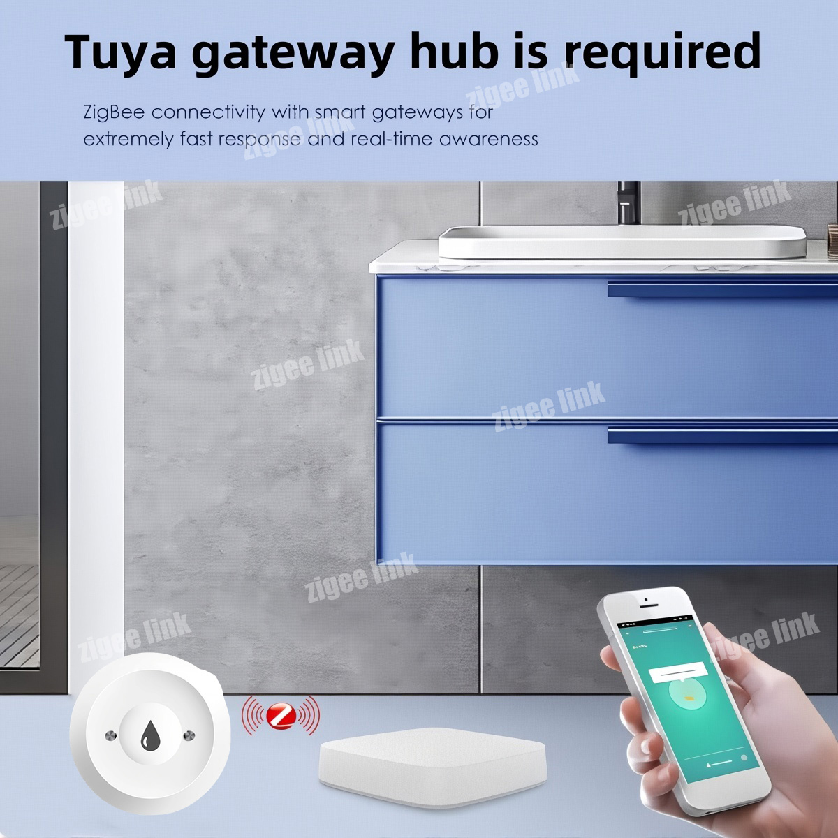 スマート水漏れセンサー Tuya ZigBee 3.0 水漏 - Kitchen Appliances Video のレビューと価格