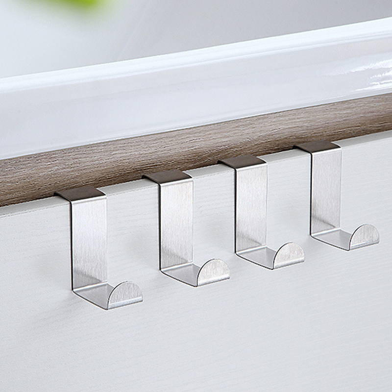 Z 字型浴室キャビネットドアフックステンレス鋼ドアリアハンガ - Kitchen Appliances Cabinet のレビューと価格