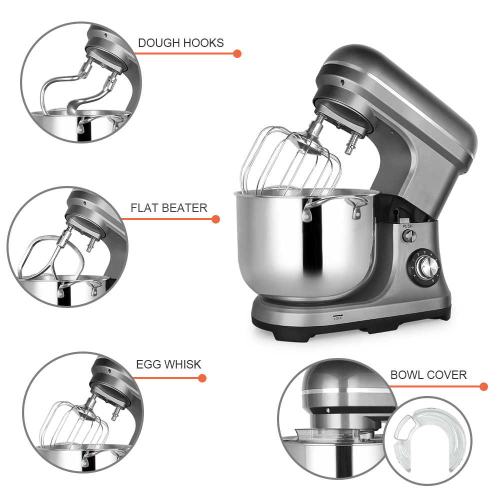 新型ダイキャストスタンドミキサー OEM 11L ケーキ・パ - Stand Mixer のレビューと価格