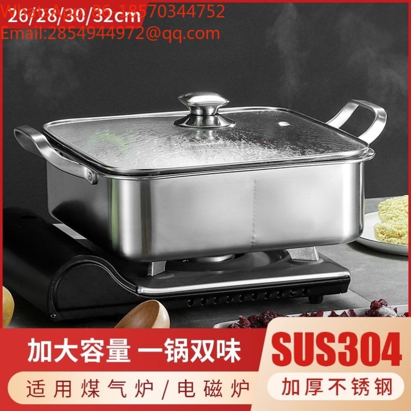 304ステンレス製マンダリンダック鍋 熱鍋 厚手 インダクシ - Induction Cooker のレビューと価格