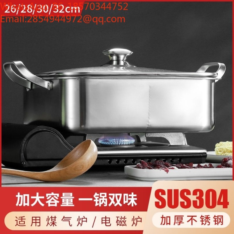 304ステンレス製マンダリンダック鍋 熱鍋 厚手 インダクシ - Induction Cooker のレビューと価格