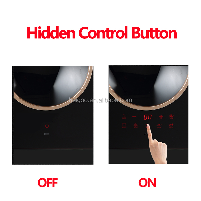 シングルバーナー内蔵型＆ポータブル凹型電気誘導調理器2500 - Induction Cooktop Portable のレビューと価格