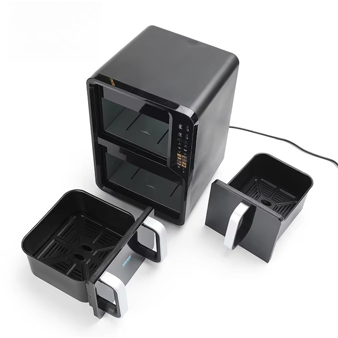12Lデュアルチャンバー式エアフライヤー、テフロンコーティン - Air Fryer のレビューと価格