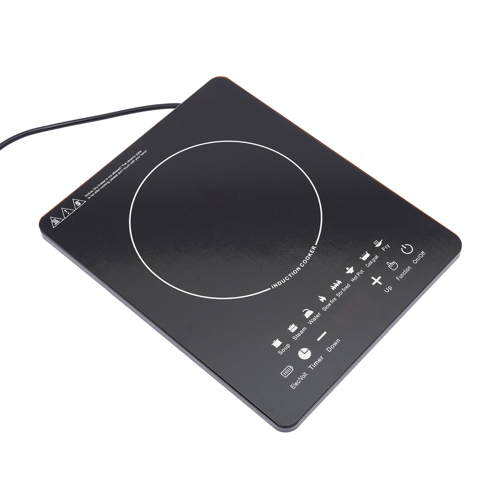 750WスマートポータブルIHクッキングヒーター、8つの調理 - Induction Cooktop Portable のレビューと価格