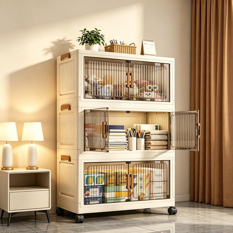 19.7インチ 3/4/5/6段折りたたみ式収納キャビネット - Kitchen Appliances Cabinet のレビューと価格