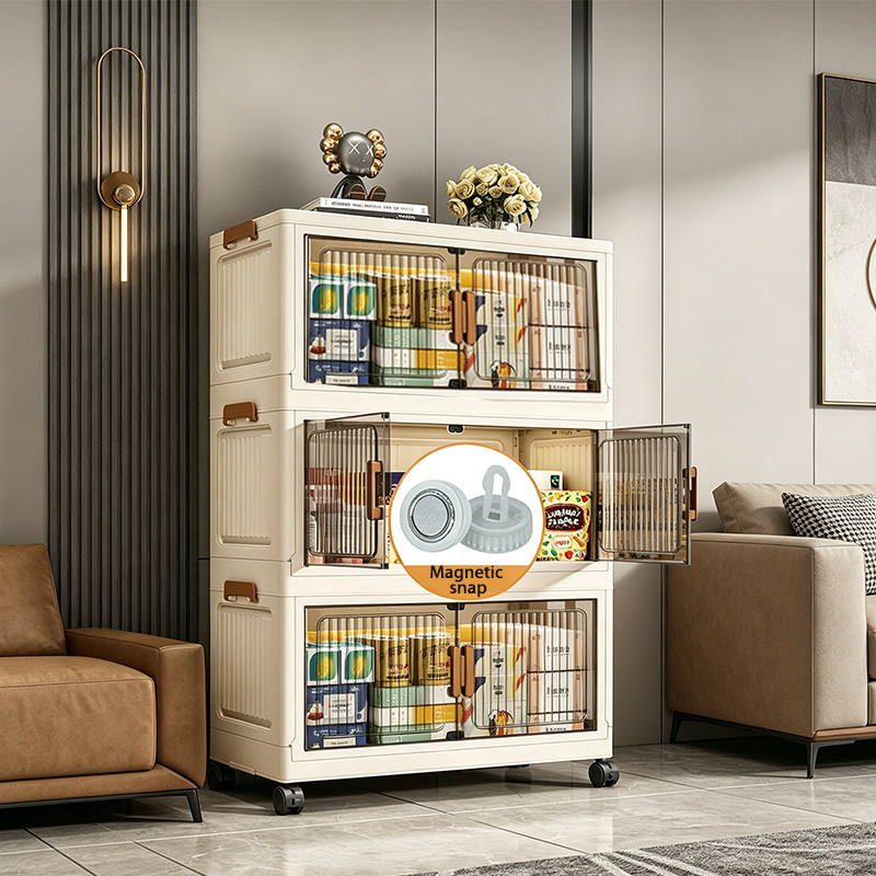 19.7インチ 3/4/5/6段折りたたみ式収納キャビネット - Kitchen Appliances Cabinet のレビューと価格