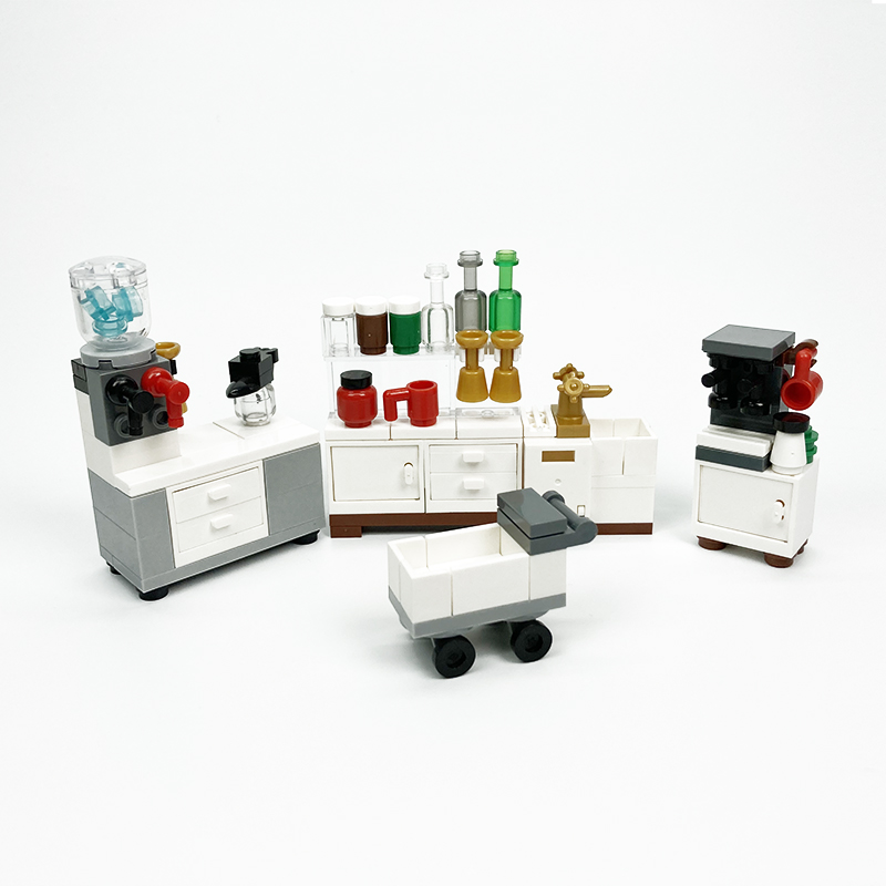キッチン用のクリエイティブな家電ブロック,キッチン用の冷蔵庫 - Kitchen Appliances Cabinet のレビューと価格