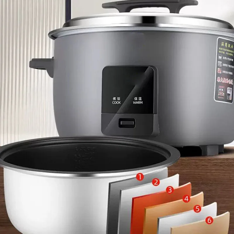 ワンボタン自動保温機能付き業務用大型炊飯器、ノンスティック厚 - Rice Cooker のレビューと価格