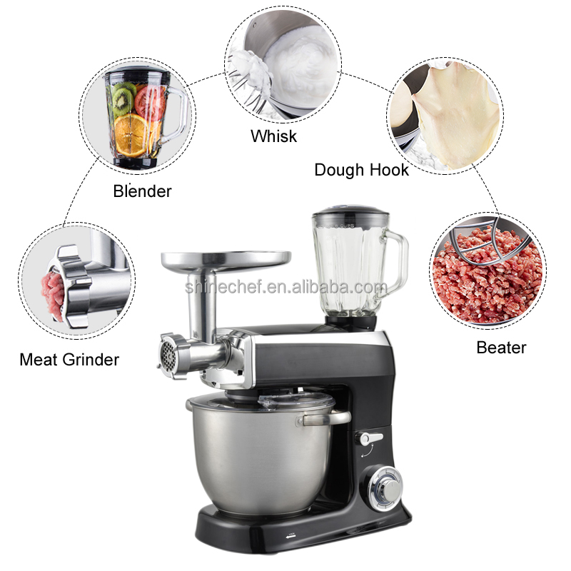 電動7.5L 8.5L生地ミキサー ミートグラインダー プラ - Stand Mixer のレビューと価格