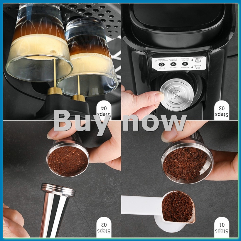 再利用可能な詰め替え可能なコーヒーカプセル LOR コーヒー - Coffee Maker のレビューと価格