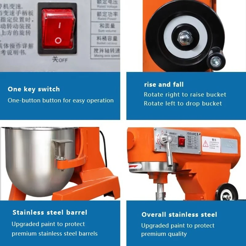 30Lパンミルクベーカリーケーキ生地ブレンダー小麦粉キッチン - Stand Mixer のレビューと価格