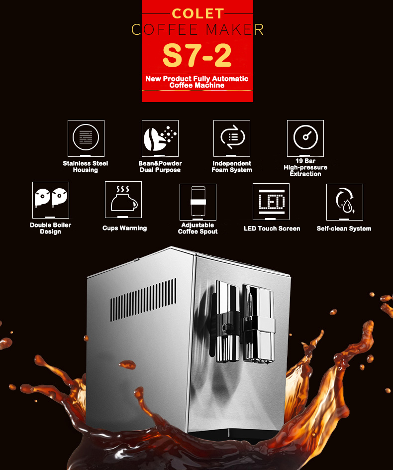 新製品 S7-2 ステンレス製ハウジング ワンタッチカプチー - Coffee Maker のレビューと価格