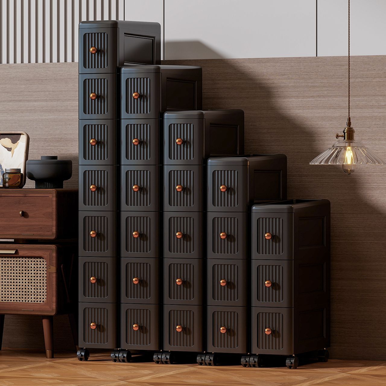 15CMの狭い隙間用引き出し収納キャビネット – キッチン、 - Kitchen Appliances Cabinet のレビューと価格