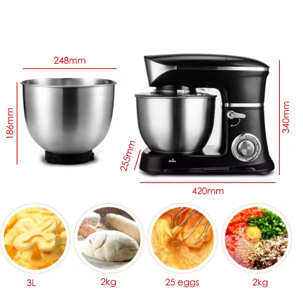 業務用6.5Lスタンドフードブレンダー電動ミートグラインダー - Stand Mixer のレビューと価格