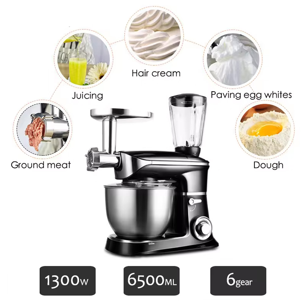 業務用6.5Lスタンドフードブレンダー電動ミートグラインダー - Stand Mixer のレビューと価格