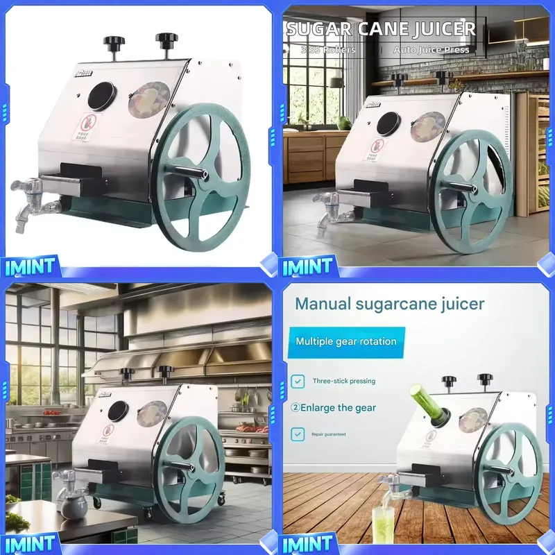 手動式サトウキビジュース搾汁機、人気販売中！手動操作でサトウ - Juicer のレビューと価格