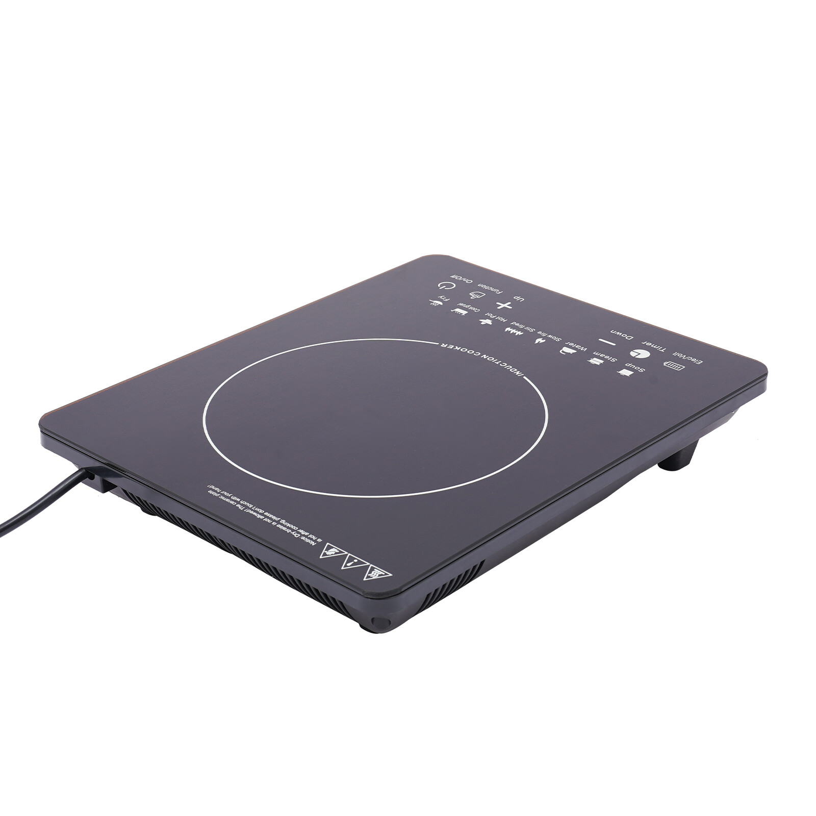 110V 750W 電気誘導調理器 8段階出力調整 タッチコ - Induction Cooktop Portable のレビューと価格