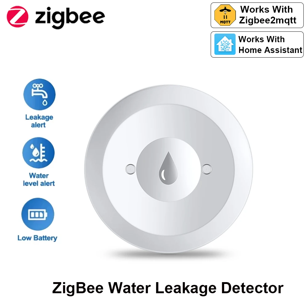 Zigbee 水センサー洪水漏水検知器アプリリモート監視キッ - Kitchen Appliances Video のレビューと価格