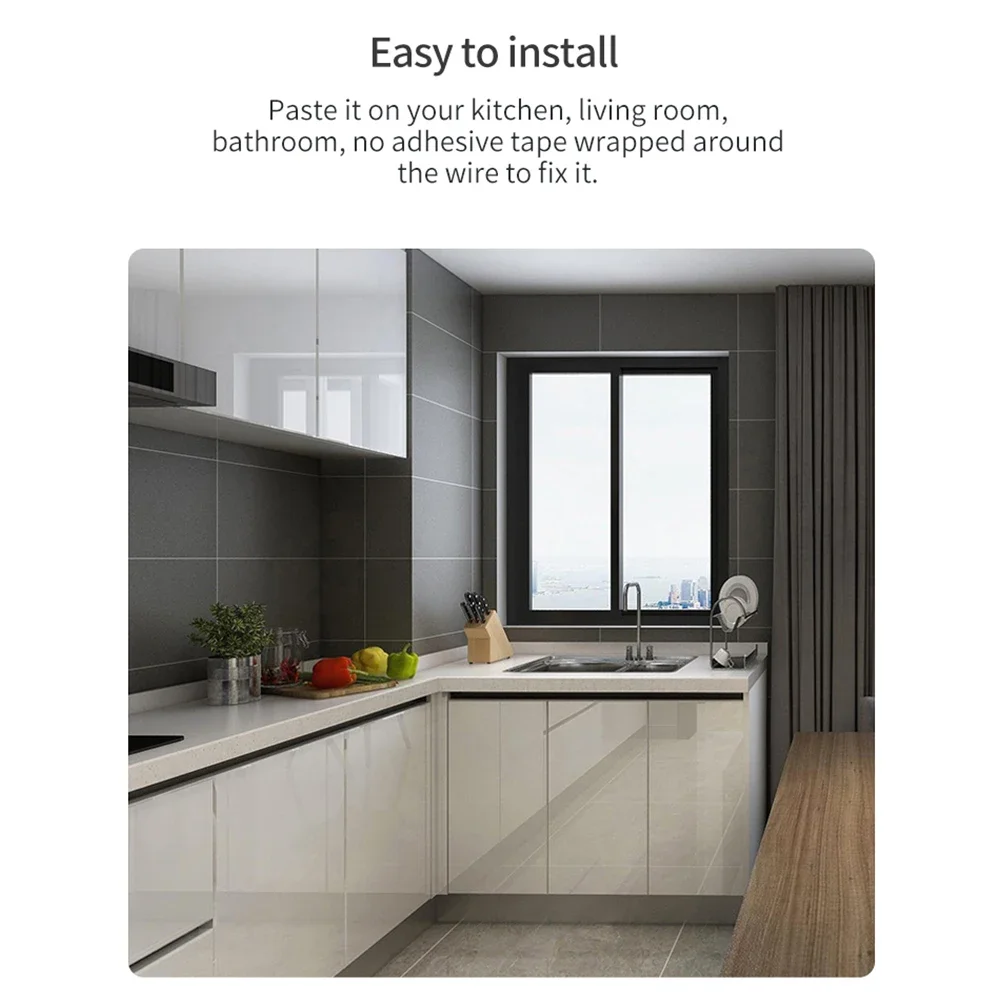 Zigbee 水センサー洪水漏水検知器アプリリモート監視キッ - Kitchen Appliances Video のレビューと価格