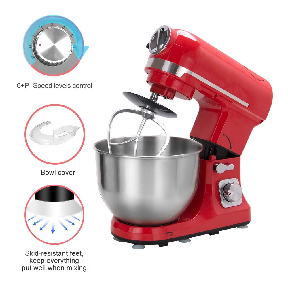 多機能家庭用キッチン5L電動フードブレンダー120v 6段階 - Blender のレビューと価格