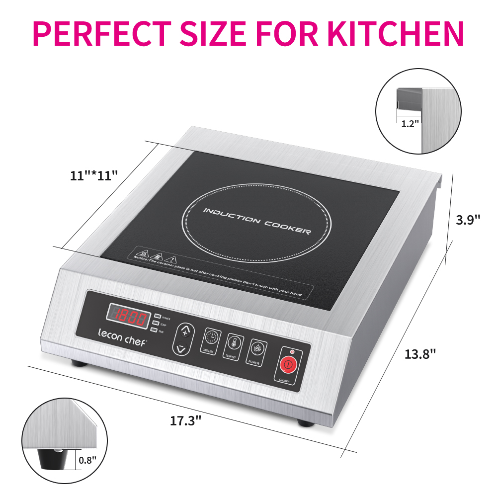 レコンシェフ インダクションクックトップ 業務用カウンタート - Induction Cooktop Portable のレビューと価格