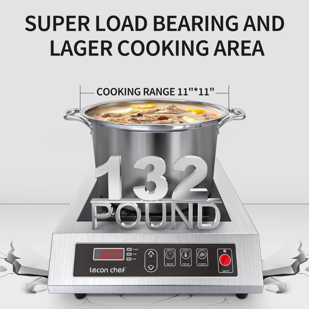レコンシェフ インダクションクックトップ 業務用カウンタート - Induction Cooktop Portable のレビューと価格