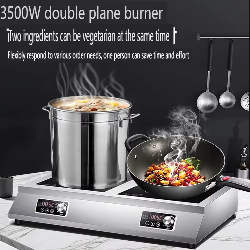 ポータブル電気誘導調理器 ステンレス製業務用コンロ キッチン - Induction Cooktop Portable のレビューと価格