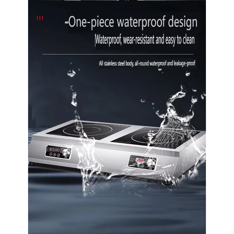 ポータブル電気誘導調理器 ステンレス製業務用コンロ キッチン - Induction Cooktop Portable のレビューと価格