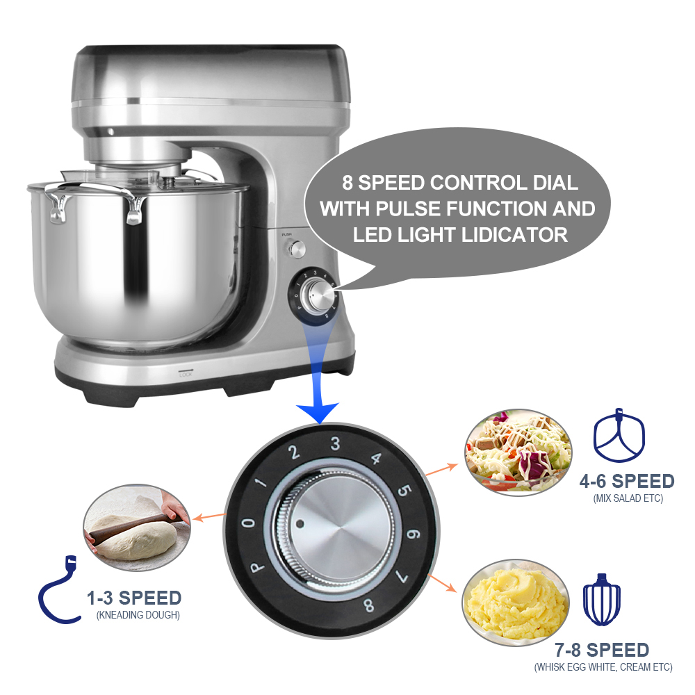 2000W 11リットル 家庭用電動スタンドミキサー キッチ - Stand Mixer のレビューと価格