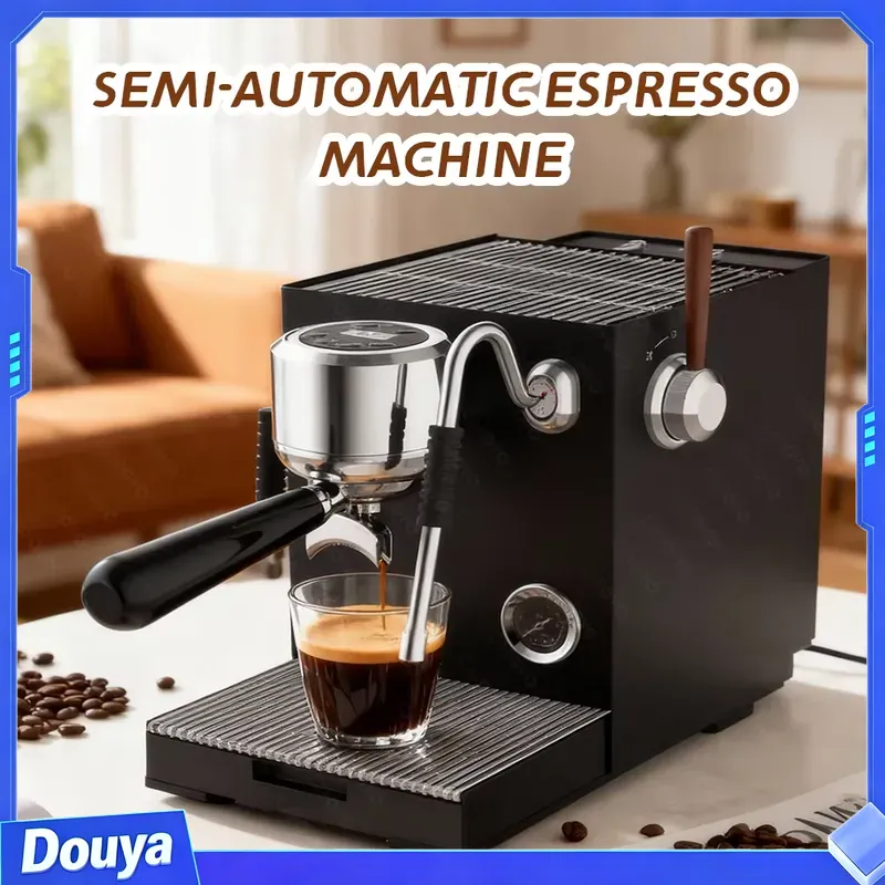 CAFOVO E120 半自動エスプレッソマシン ULKAポ - Coffee Maker のレビューと価格
