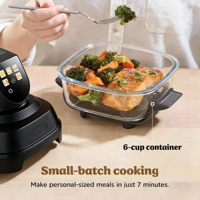 ポータブルエアフライヤー 6 in 1 デジタルパネル ダブ - Air Fryer のレビューと価格