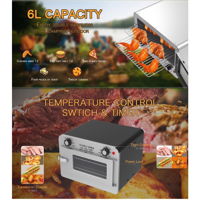 プロ仕様の12V 120W車載用電子レンジ。持ち運び可能な電 - Microwave Oven のレビューと価格