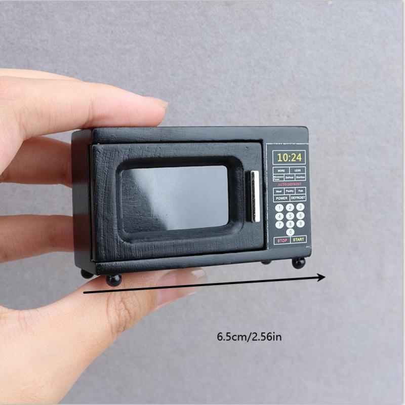 ホットセール 1/12 ドールハウスアクセサリー ドールハウ - Microwave Oven のレビューと価格