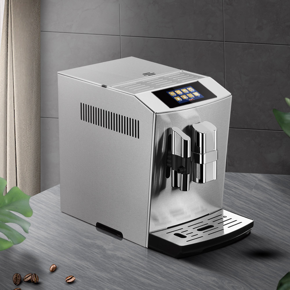 ステンレス製ハウジング高品質ダブルボイラー簡単操作コーヒーエ - Coffee Maker のレビューと価格