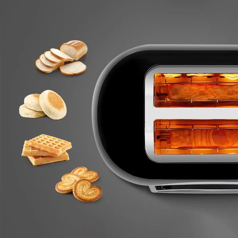 スマートタッチスクリーン2枚焼きトースター レトロステンレス - Toaster のレビューと価格